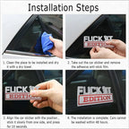🚗🔥FUCK IT Edition Emblem | Car Decal Accessory